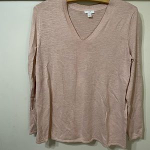 JJill lightweight V-neck sweater.